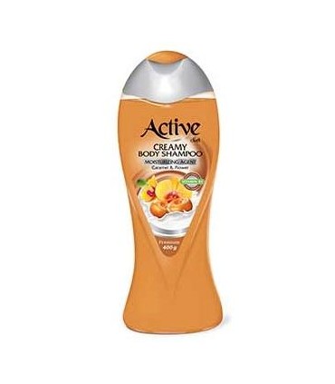 شامپو بدن کرمی اکتیو مدل Vanilla And Honey مقدار 400 گرم
