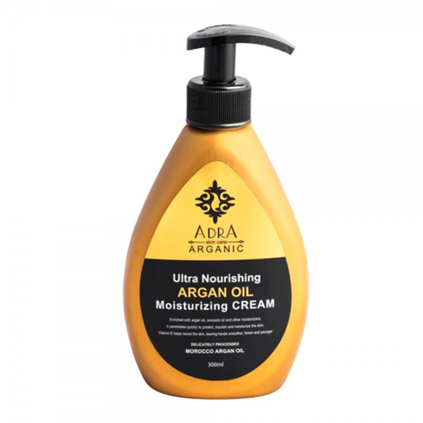 کرم مرطوب کننده دست و صورت حاوی روغن آرگان 300 میلی لیتر