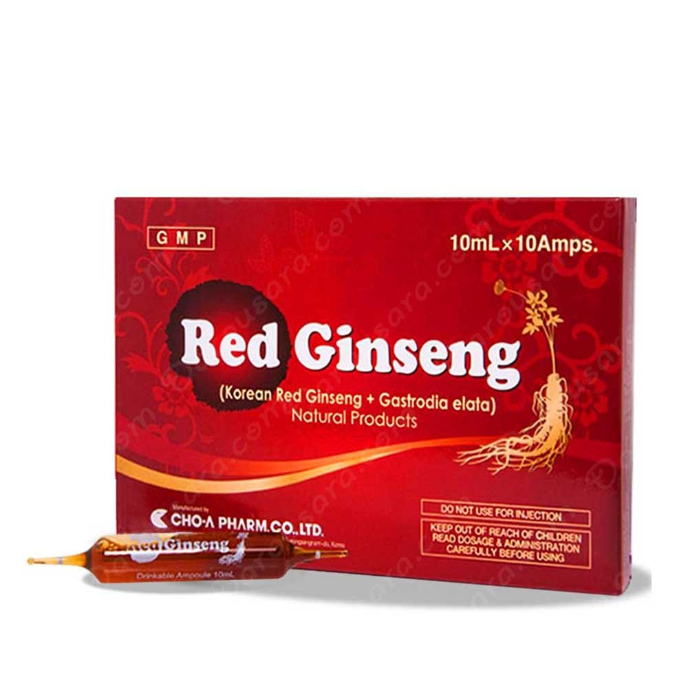 ویال خوراکی رد جنسینگ چوا فارم 10 عدد