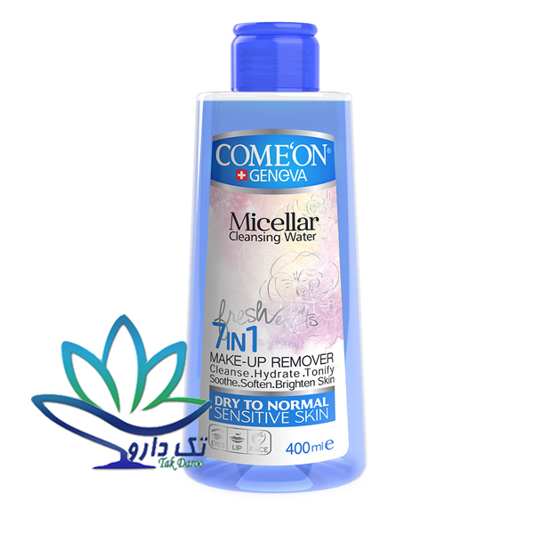 محلول پاک کننده آرایش صورت میسلار پوست معمولی، خشک و حساس کامان