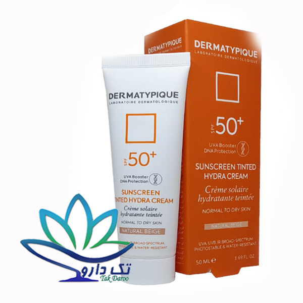 ضدافتاب رنگی پوست خشک SPF50 درماتیپیک (بژطبیعی)
