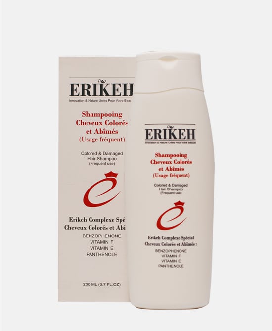 شامپو مخصوص موهای رنگ شده و آسیب دیده اریکه
