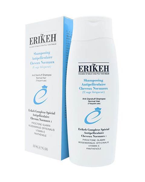 شامپو ضد شوره مخصوص موهای معمولی اریکه 200 میلی لیتر