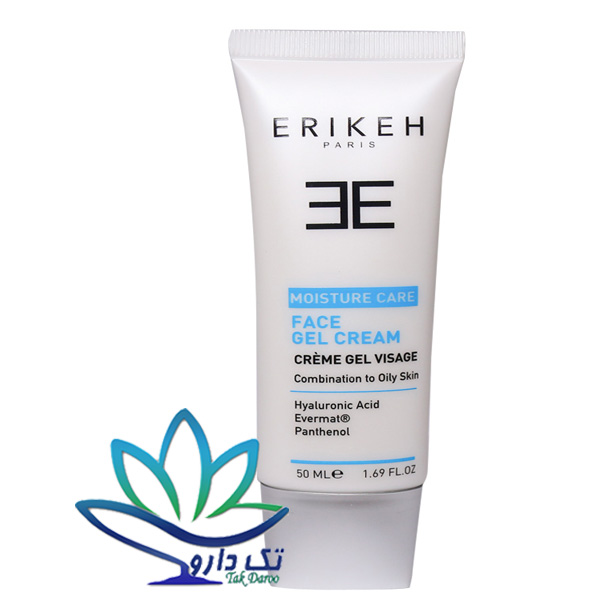 ژل کرم مرطوب کننده و آبرسان صورت پوست مختلط تا چرب اریکه 50 میل ژل کرم مرطوب کننده و آبرسان صورت پوست مختلط تا چرب اریکه 50 میل