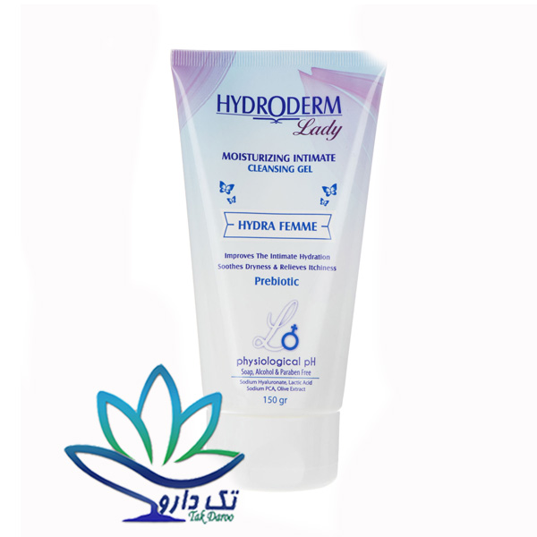 ژل بهداشتی مرطوب کننده بانوان جهت مخاط خشک 150 میلی لیتر هیدرودرم