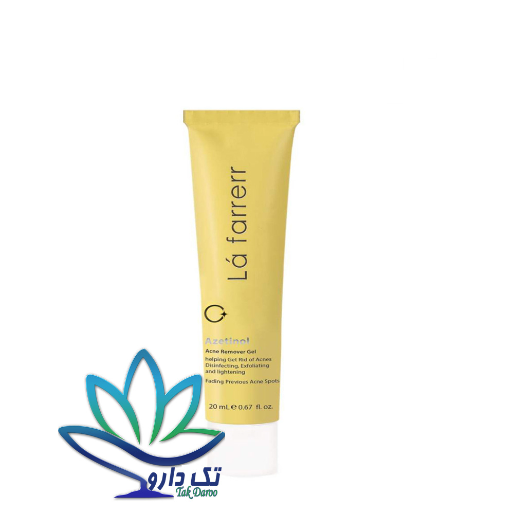 سرم ضد جوش و آکنه لافارر مدل Azetinol مناسب انواع پوست حجم 20 میل