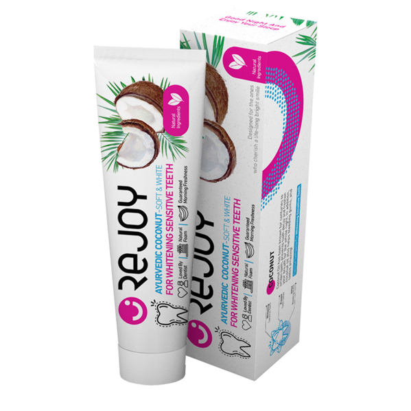 خمیردندان سفید کننده حاوی عصاره نارگیل