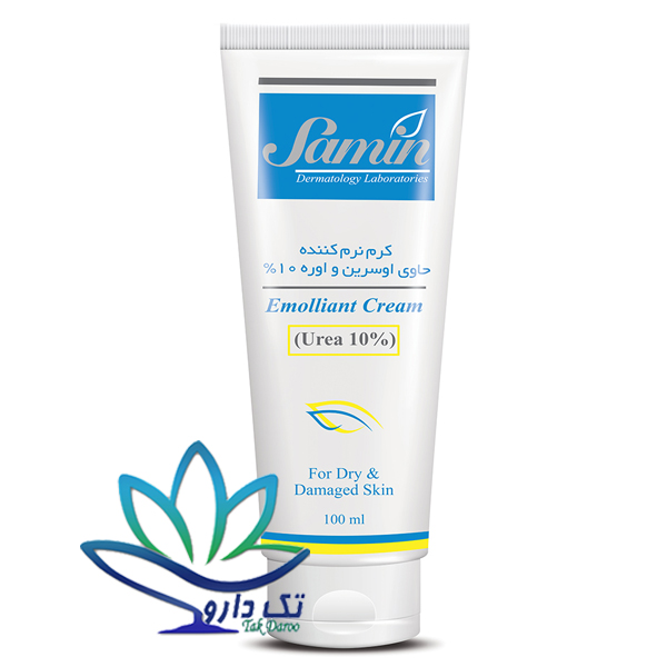 کرم نرم کننده اوسرین و اوره 10درصد ثمین مناسب پوست خشک و آسیب دیده حجم 100 میلی لیتر