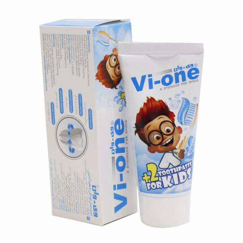 خمیردندان کودک طعم آدامس وی وان ۶۰ میل