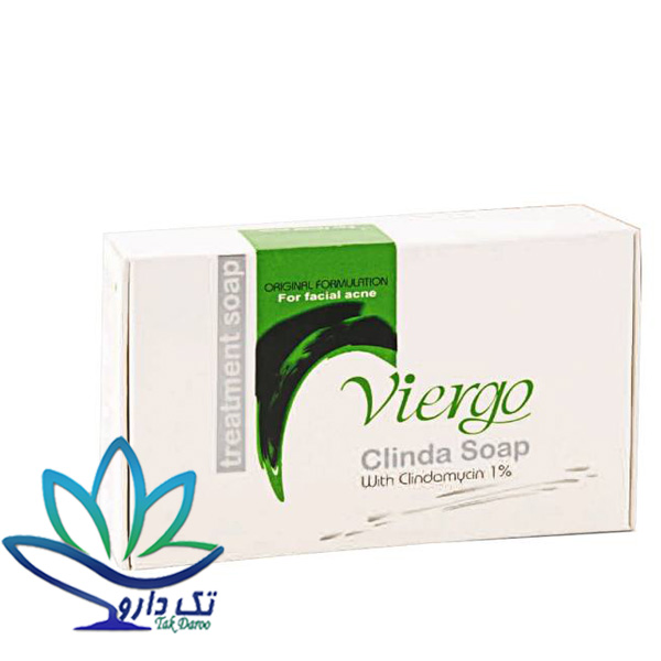 صابون ضدجوش ویرگو مدل کلیندا 100 گرم صابون ضدجوش ویرگو مدل کلیندا 100 گرم