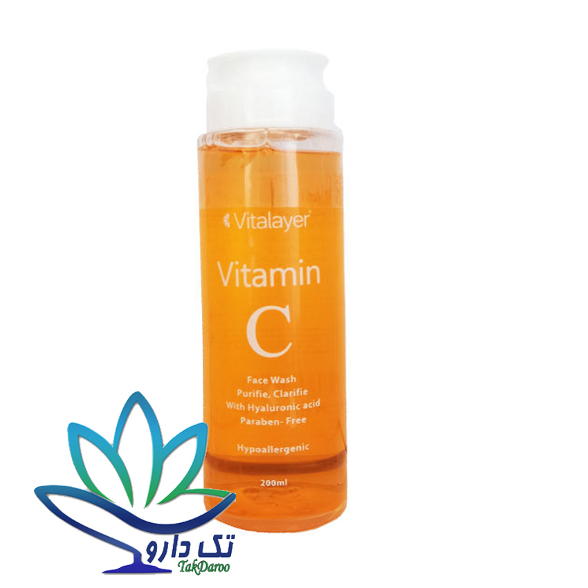 ژل شستشوی صورت ویتامین ث 200 میلی لیتر ژل شستشوی صورت ویتامین ث 200 میلی لیتر