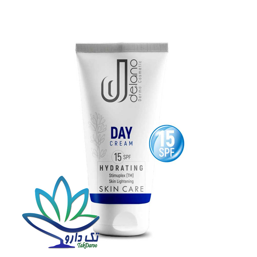 کرم روشن کننده روز SPF15 دلانو