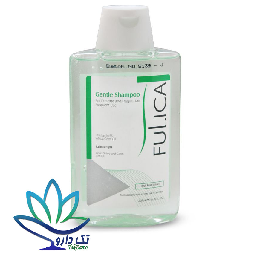 شامپو-ملایم-فولیکا-مناسب-موهای-حساس-و-شکننده کاهش دهنده التهاب-۲۰۰-میلی-لیتر
