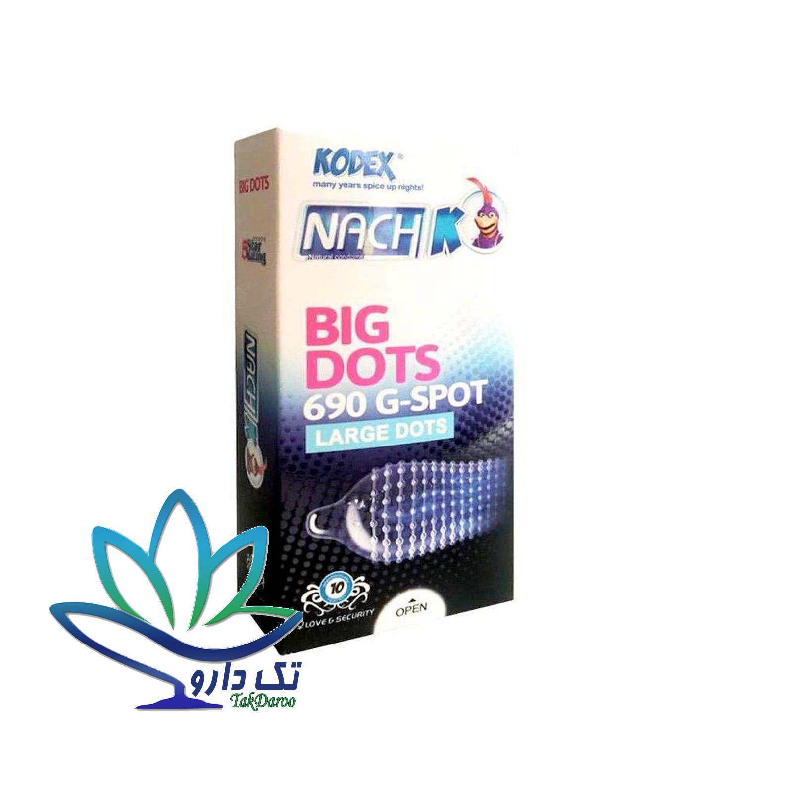 کاندوم خاردار کدکس مدل بیگ داتس