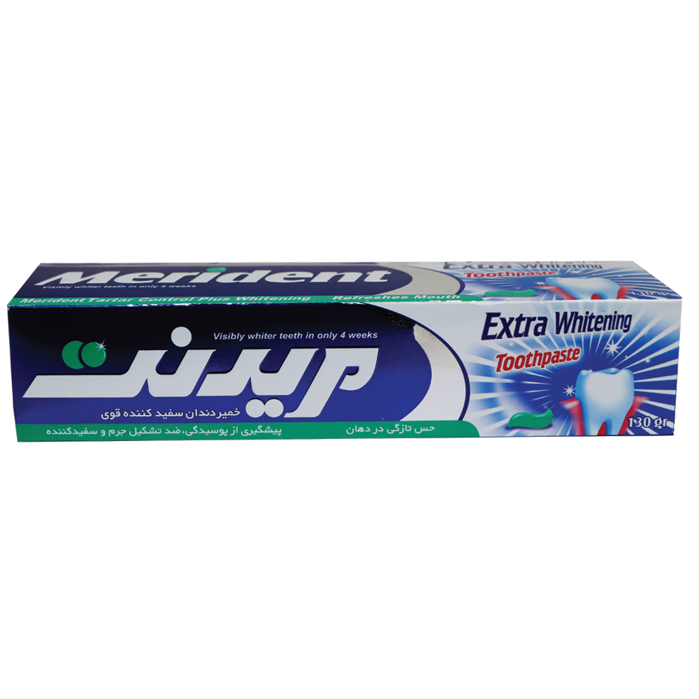 خمیر دندان سفید کننده قوی وایتنینگ مریدنت