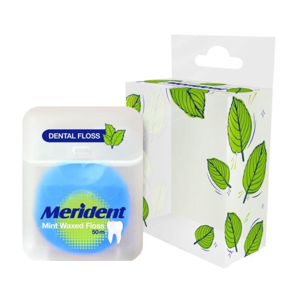 نخ دندان مریدنت Merident مدل Mint Waxed