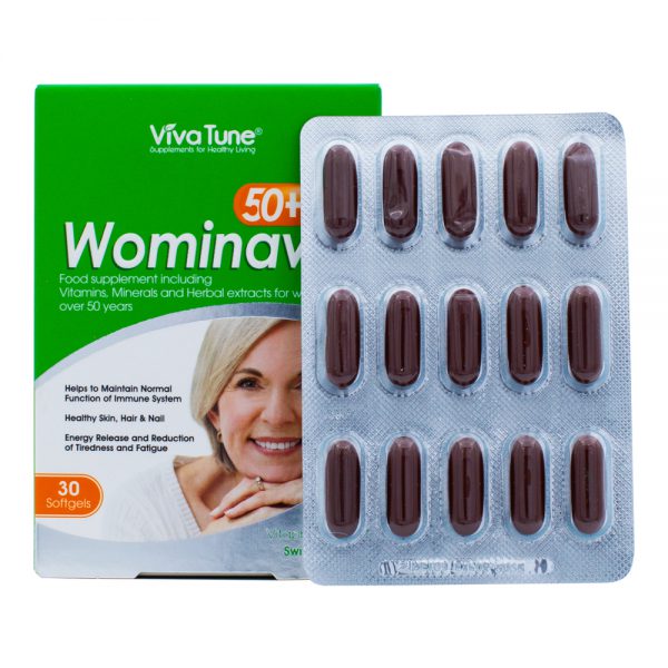 سافت ژل وومیناویت مثبت 50 ویواتون سافت ژل وومیناویت مثبت 50 ویواتون