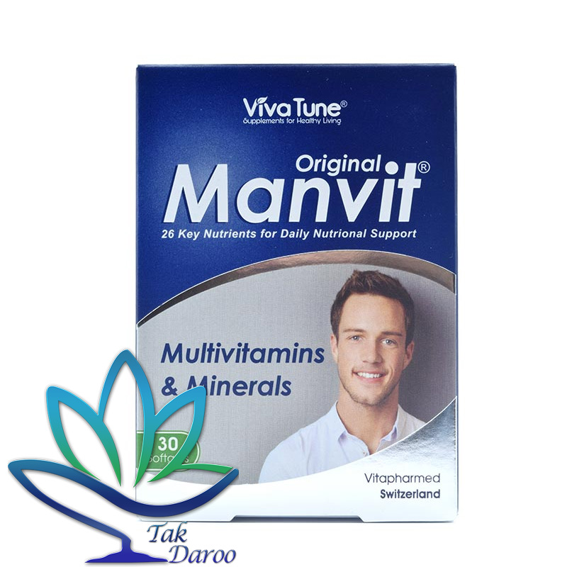 سافت ژل من ویت اوریجینال ویوا تون 30 عددی سافت ژل من ویت اوریجینال ویوا تون 30 عددی