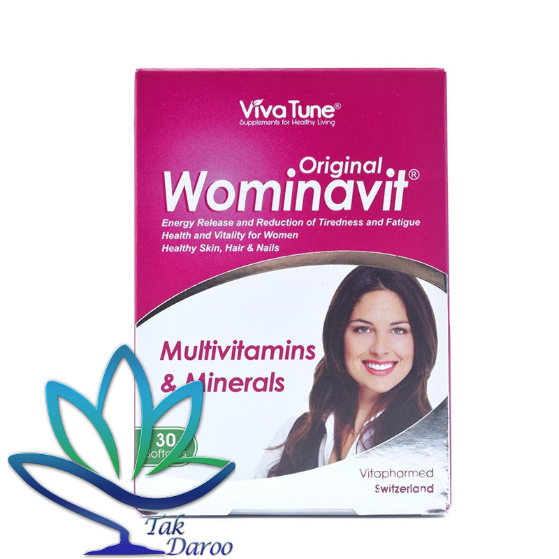 سافت ژل وومن ویت اوریجینال ویواتیون 30 عدد سافت ژل وومن ویت اوریجینال ویواتیون 30 عدد