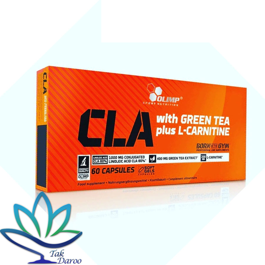 سی ال ای و چای سبز بهمراه ال-کارنیتین الیمپ 60 عددی