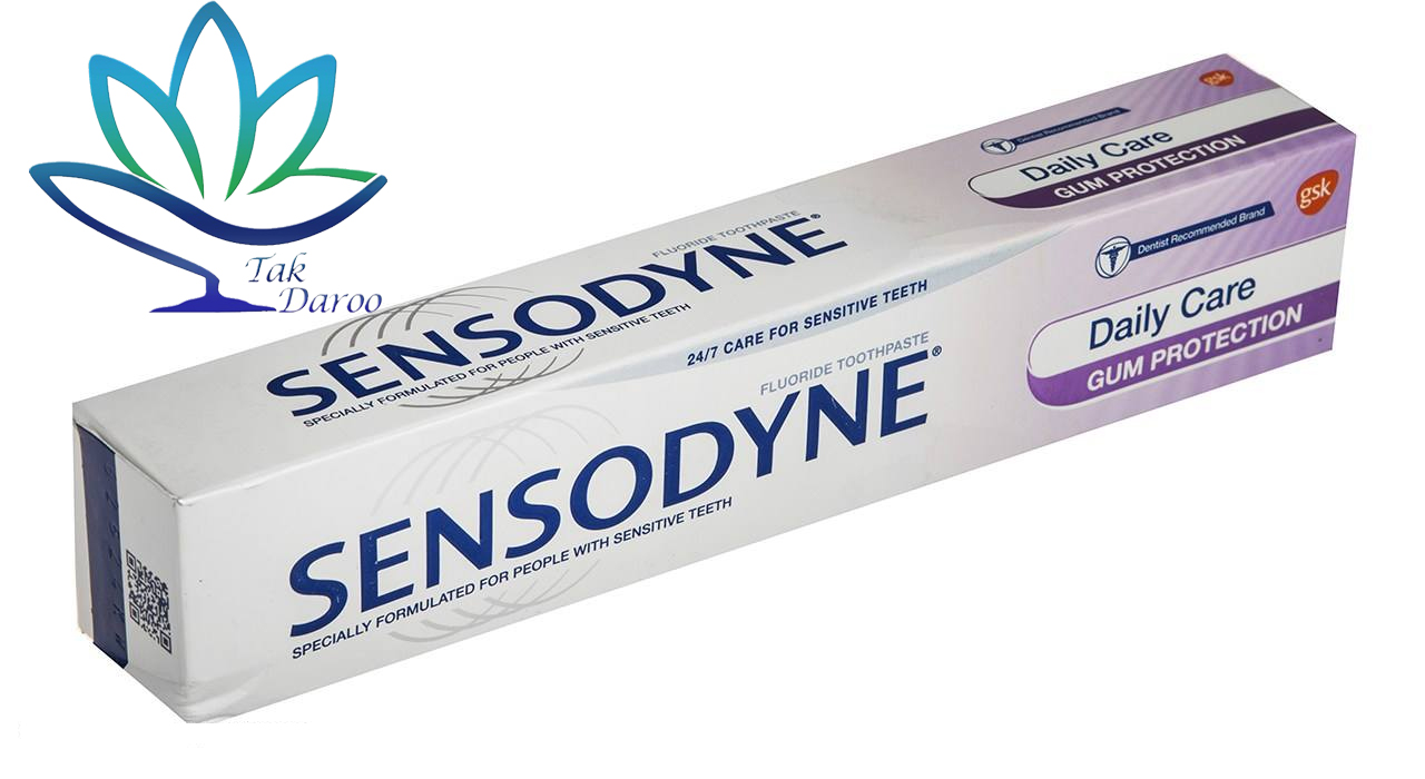 خمیر دندان سنسوداین سری Daily Care مدل Gum Protection حجم 75 میلی لیتر