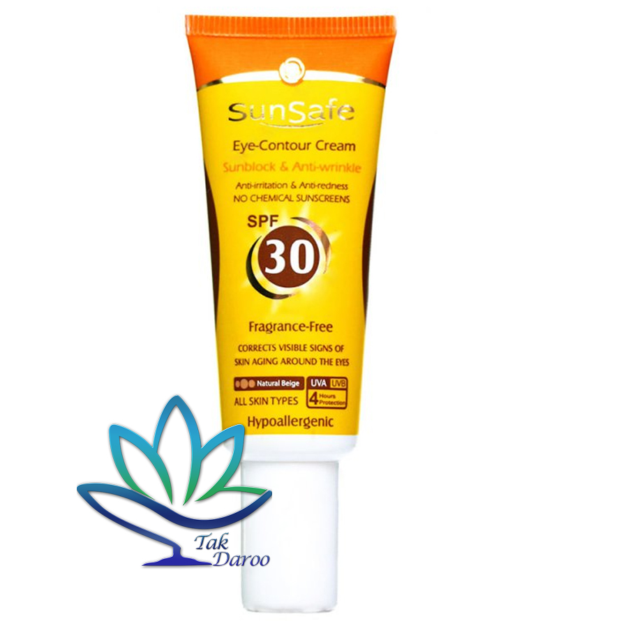 کرم ضد آفتاب رنگی دور چشم SPF30 سان سیف 20 میلی لیتر کرم ضد آفتاب رنگی دور چشم SPF30 سان سیف 20 میلی لیتر