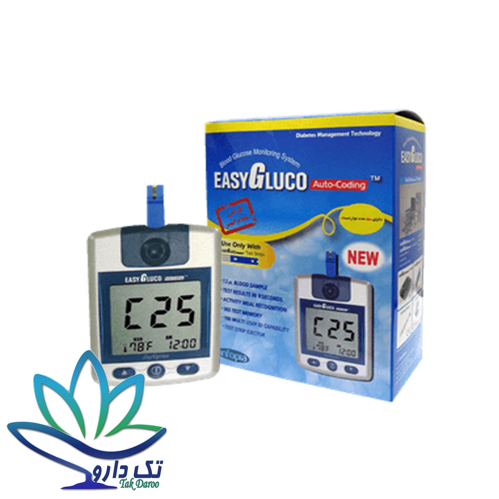 دستگاه تست قند خون ایزی گلوکو (easy gluco)