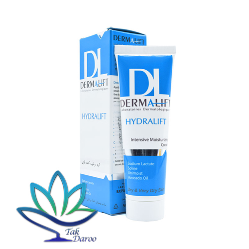 کرم مرطوب کننده قوی هیدرالیفت درمالیفت ۵۰ میلی لیتر