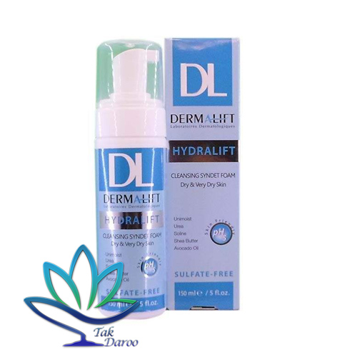 فوم شستشو صورت درمالیفت مدل هیدرالیفت حجم 150 میلی فوم شستشو صورت درمالیفت مدل هیدرالیفت حجم 150 میلی