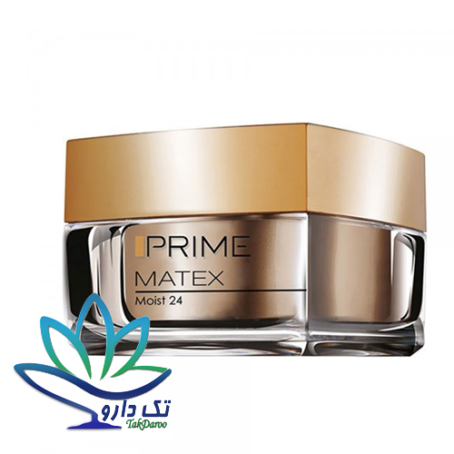 کرم مرطوب کننده 24 ساعته پرایم مناسب پوست های معمولی تا خشک ۵۰ میلی لیتر کرم مرطوب کننده 24 ساعته پرایم مناسب پوست های معمولی تا خشک ۵۰ میلی لیتر