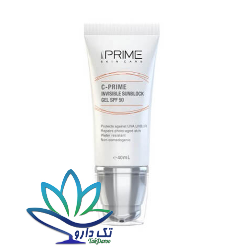 ژل ضد آفتاب پریم سری C-PRIME حجم 40 میلی لیتر ژل ضد آفتاب پریم سری C-PRIME حجم 40 میلی لیتر
