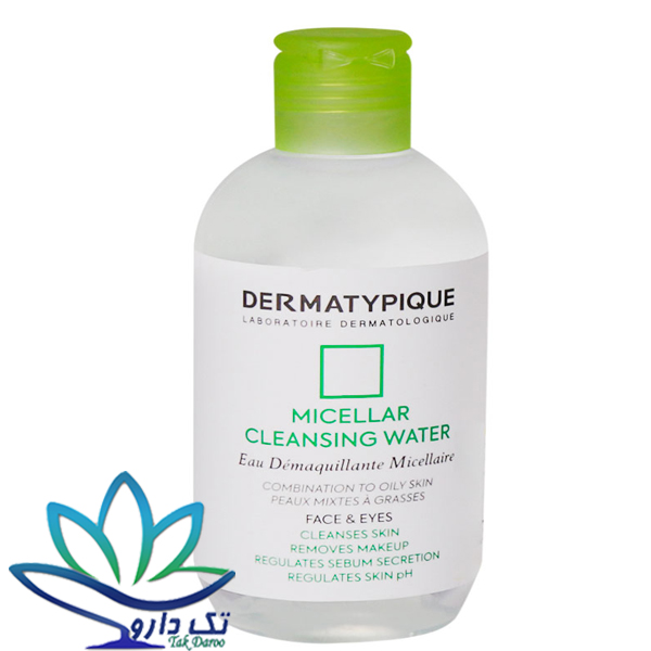 محلول پاک کننده آرایش پوست مختلط تا چرب درماتیپیک 250 میلی لیتر