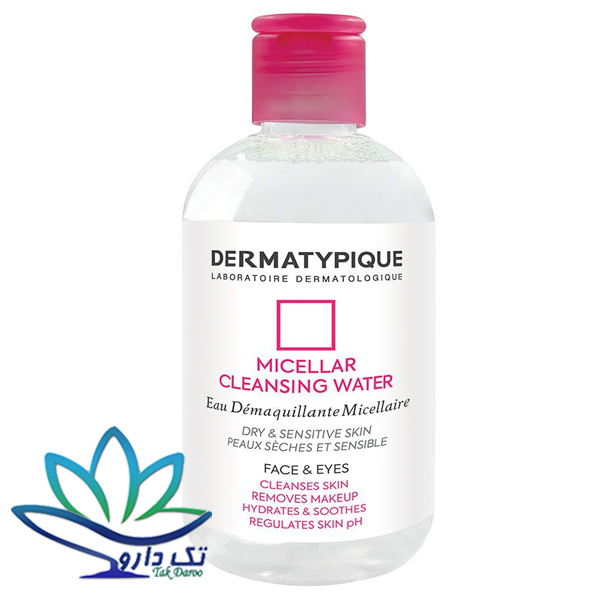 محلول پاک کننده آرایش پوست خشک و حساس درماتیپیک 250 میلی لیتر