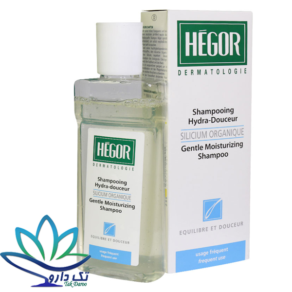 شامپو مرطوب کننده ارگانیک سیلیسیوم هگور 150 میلی لیتر