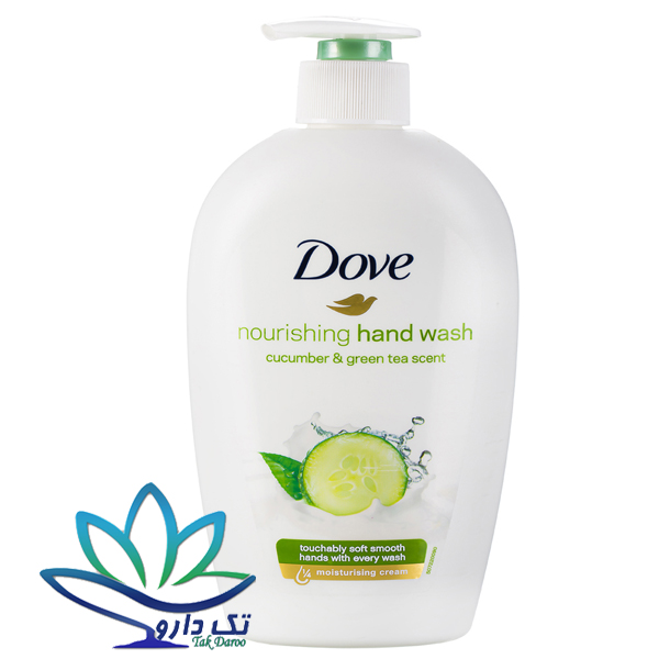 مایع دستشویی کرمی با رایحه چای سبز و خیار حجم ۵۰۰ میلی لیتر داو مایع دستشویی کرمی با رایحه چای سبز و خیار حجم ۵۰۰ میلی لیتر داو