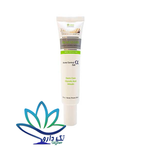ژل ضد جوش آکنه زوم آلفا فیس دوکس حجم 30 میلی لیتر