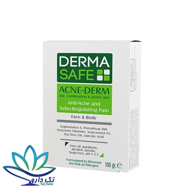 پن پوست های چرب مختلط و دارای آکنه درماسیف ۱۰۰ گرم پن پوست های چرب مختلط و دارای آکنه درماسیف ۱۰۰ گرم