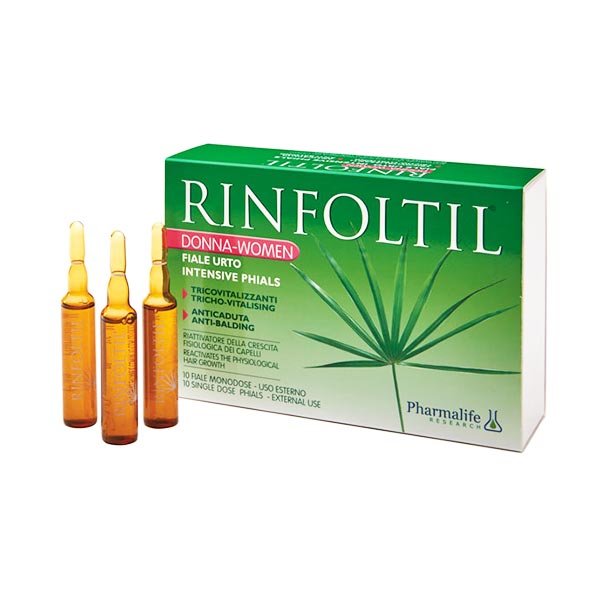سرم تقویت کننده موی بانوان رینفولتیل فارمالایف ۱۰ ویال سرم تقویت کننده موی بانوان رینفولتیل فارمالایف ۱۰ ویال