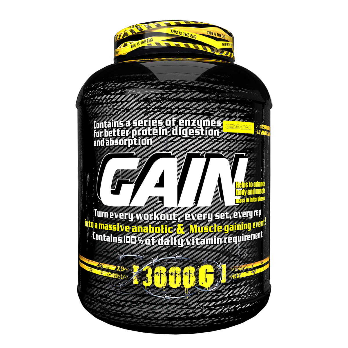 پودر گین ژن استار 3000 گرم
