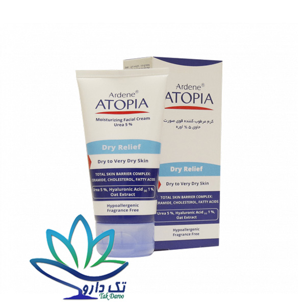 کرم مرطوب کننده قوی صورت حاوی %5 اوره اتوپیا کرم مرطوب کننده قوی صورت حاوی %5 اوره اتوپیا