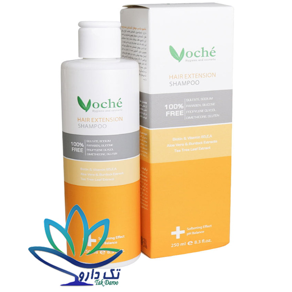 شامپو مناسب موهای اکستنشن شده وچه 250 میلی لیتر