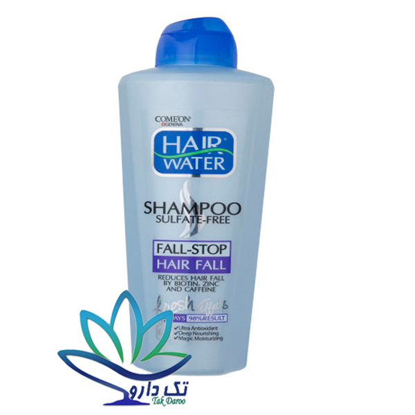 شامپو هیر واتر بدون سولفات ضد ریزش کامان 400 میلی لیتر