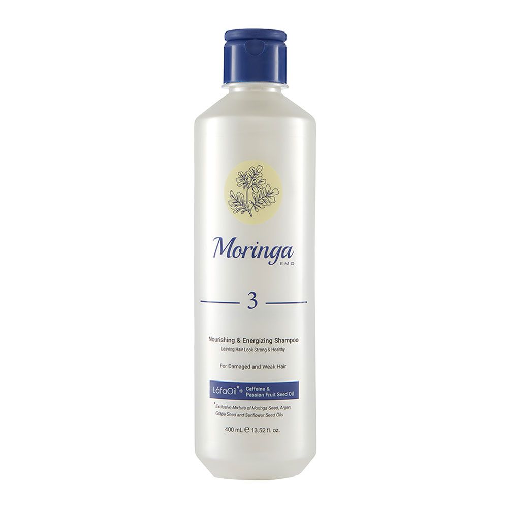  شامپو مغذی و انرژی بخش 3 موهای آسیب دیده و ضعیف مورینگاامو