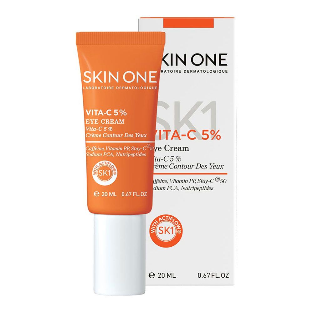 کرم دور چشم ویتامین سی 5% اسکین وان 20 میل