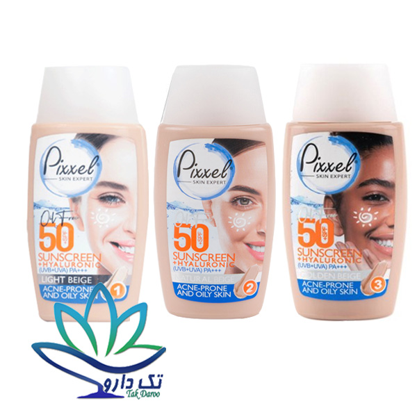 کرم ضد آفتاب رنگی پیکسل مناسب پوست چرب و جوش دار بژ روشن 50 میل کرم ضد آفتاب رنگی پیکسل مناسب پوست چرب و جوش دار بژ روشن 50 میل