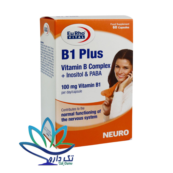کپسول ویتامین B1 پلاس یوروویتال 60 عدد کپسول ویتامین B1 پلاس یوروویتال 60 عدد