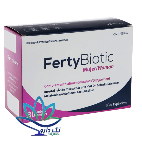 ساشه فرتی بیوتیک زنان فرتی فارم 30 عددی ساشه فرتی بیوتیک زنان فرتی فارم 30 عددی