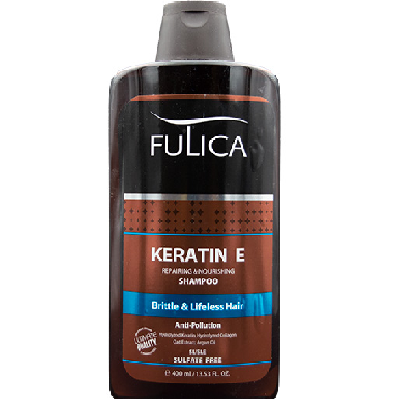 شامپو تقویت کننده حاوی کراتین و روغن آرگان فولیکا