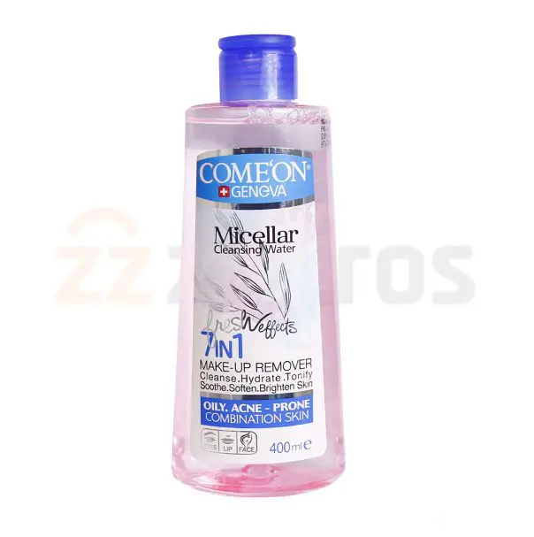 محلول پاک کننده آرایش کامان (پوست چرب، جوش دار و مختلط صورت)