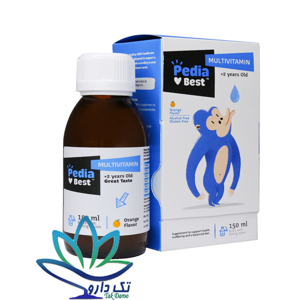 شربت مولتی ویتامین پدیابست 150 میلی لیتر